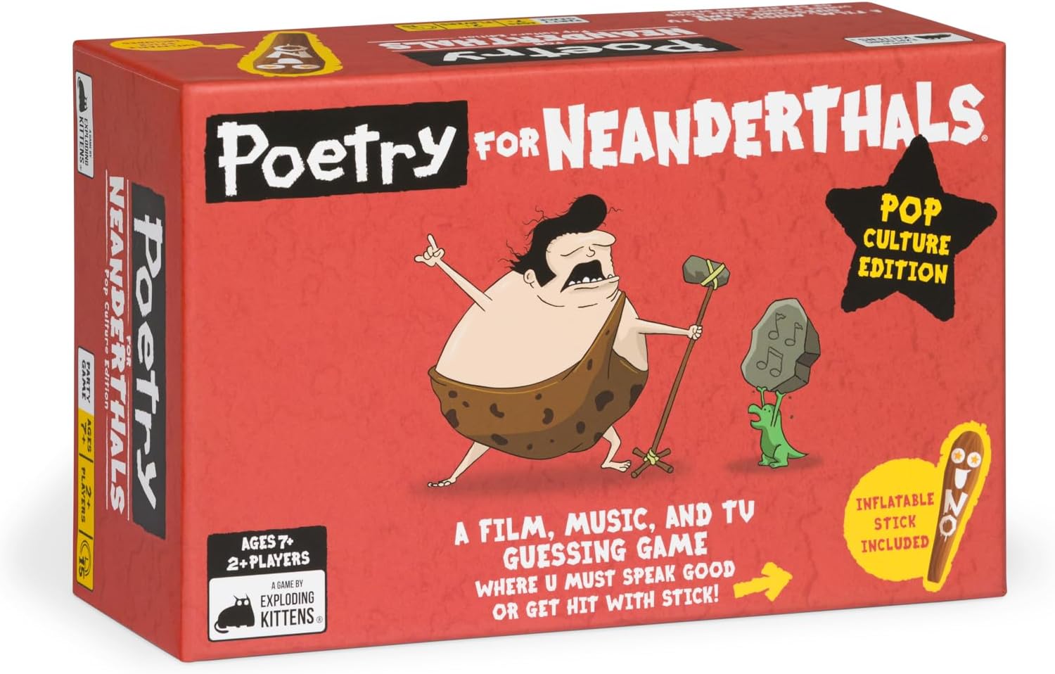 Exploding Kittens Presents Poetry for Neanderthals Pop Culture Card Game