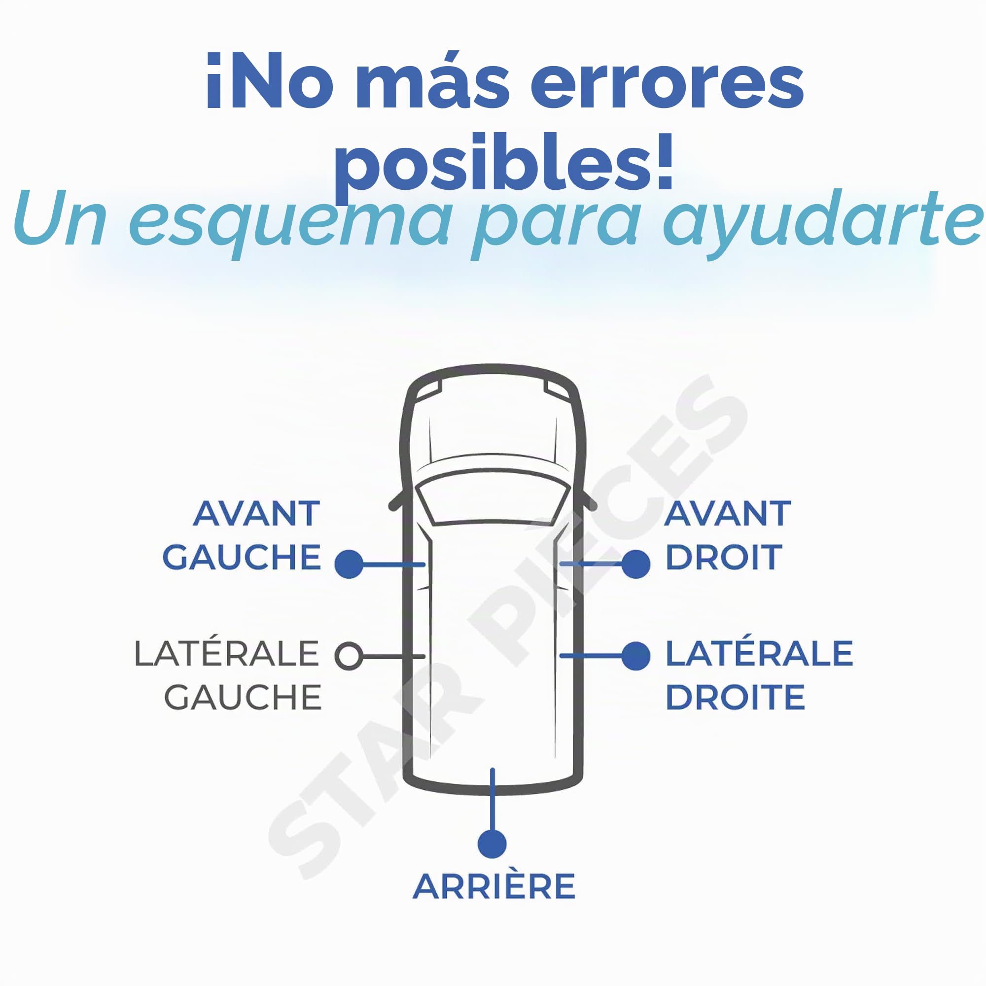 4 cerraduras puerta compatibles para Master 2, Mascott, Movano A y Nissan Interstar (1998-2010) Bombin cerradura con duplicado de llave | 7701470952