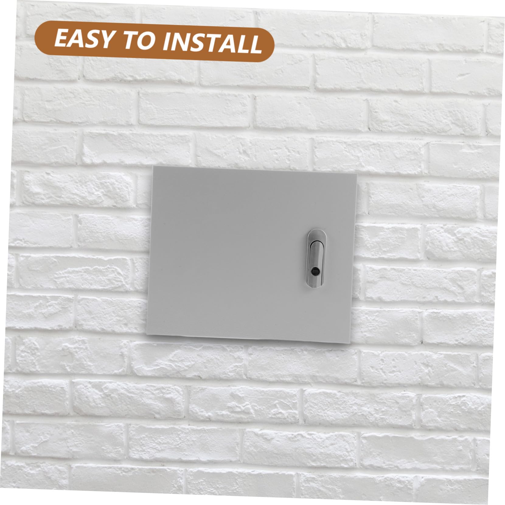 SEWACC Coffret Électrique Mural Étanche avec Serrure de Sécurité Boîtier de Distribution Extérieur Boîte de Jonction Électrique pour Installation Rapide