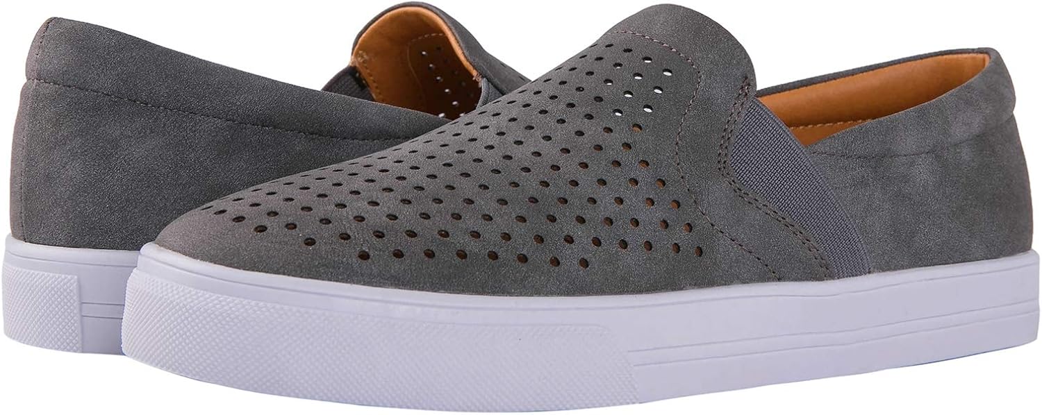 GLOBALWIN Women's Slip On Loafers Casual Fashion Sneakers