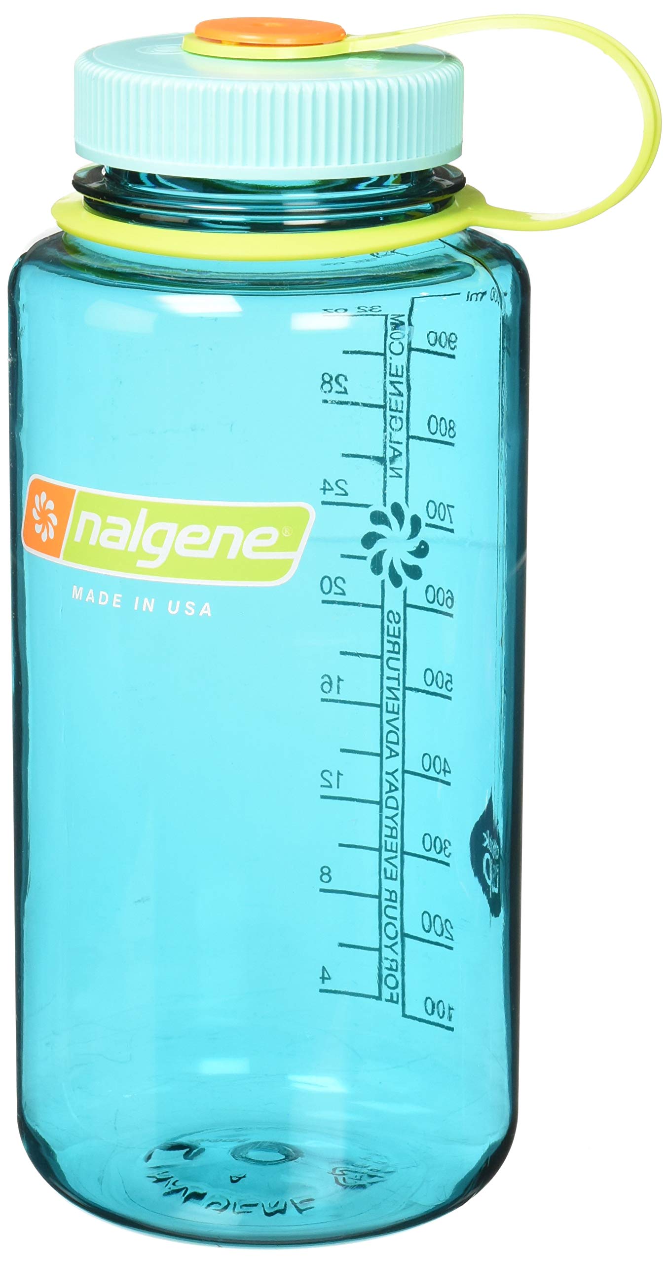 Cerulean : Nalgene Tritan 32oz Wide Mouth BPA-Free Water Bottle