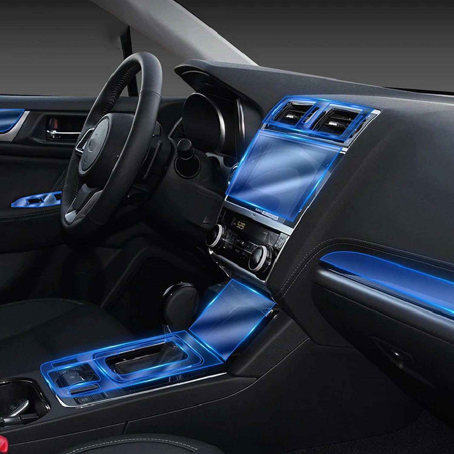 Film de protection écran voiture TPU anti-rayures pour SUBARU Outback