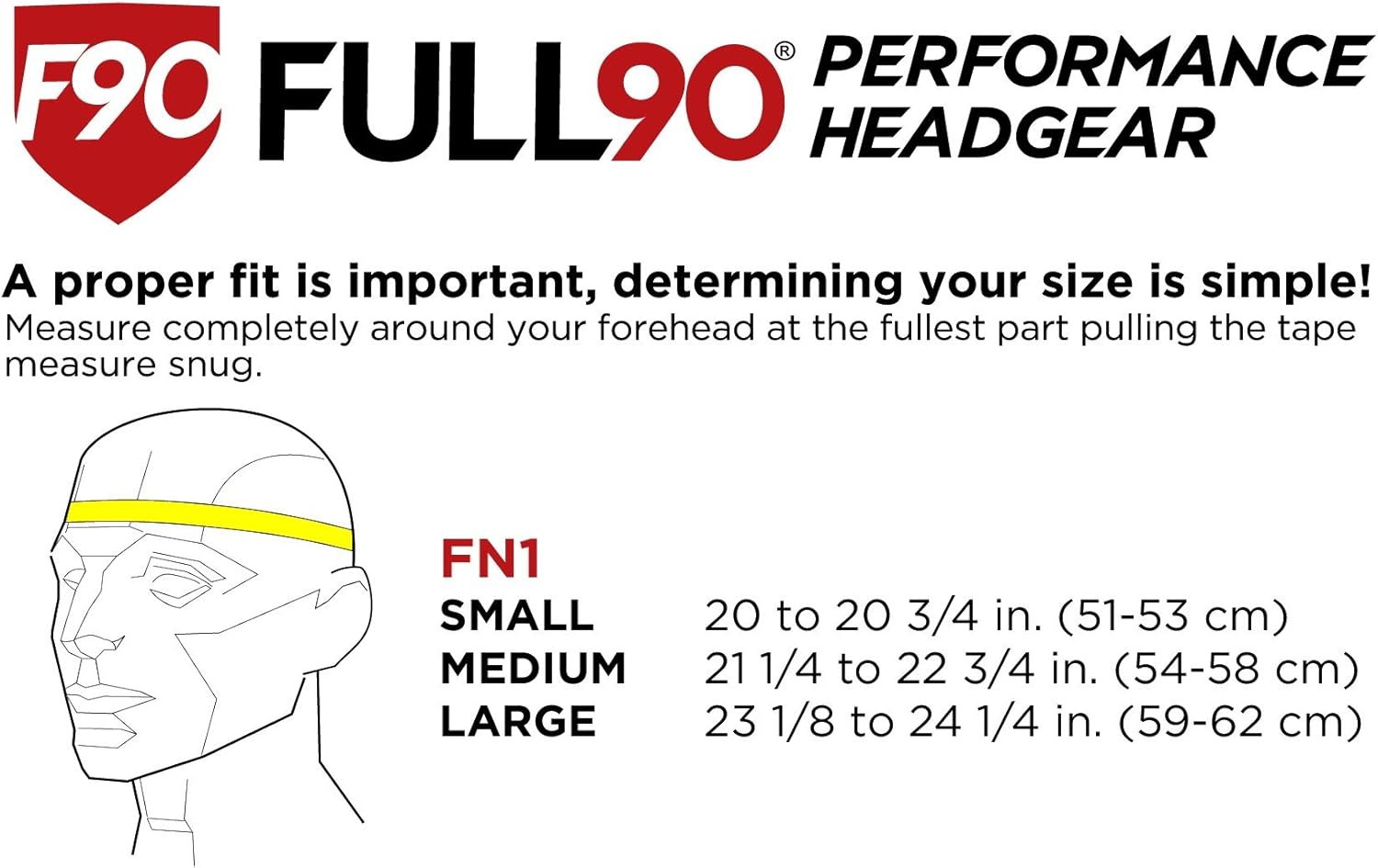 Full 90 Full90 FN1 Performance Headgear