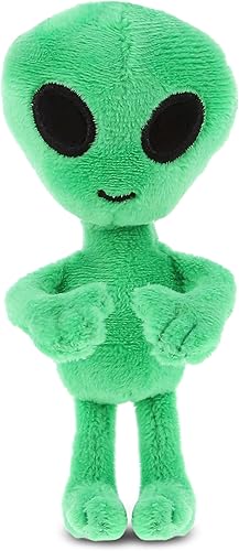 DolliBu Imán de felpa alienígena para refrigerador  Imán de peluche de alienígena esponjoso, divertido y lindo imán espacial para nevera y