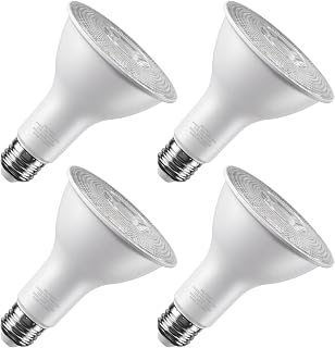 LED Recessed Light Bulb Dimmable 75W Equivalent 3000K Warm White, 6 Pack | PAR30 Indoor Light Bulbs for Recessed Lighting, Track Lights, Long Neck Bulbs 11W 850LM E26