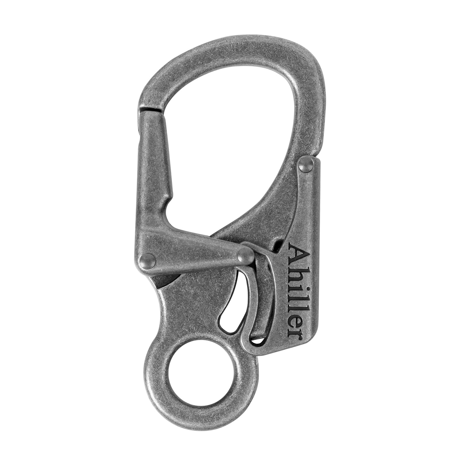 Ahiller Dual Lock Carabiner Clip, Zinc Alloy Keychain for Outdoor — Amazon image 14