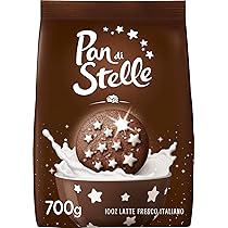Pan di Stelle Biscotti Frollini con Cacao, Cioccolato e Latte Fresco Italiano, Colazione Ricca di Gusto, 700 g