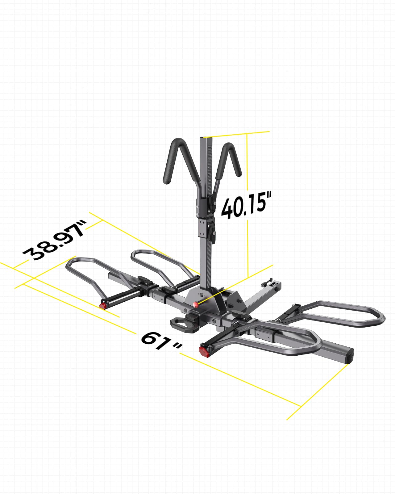 Bike Hitch Rack Vibrelli Bike Rack Bike Hitch Mounted Rack Smart