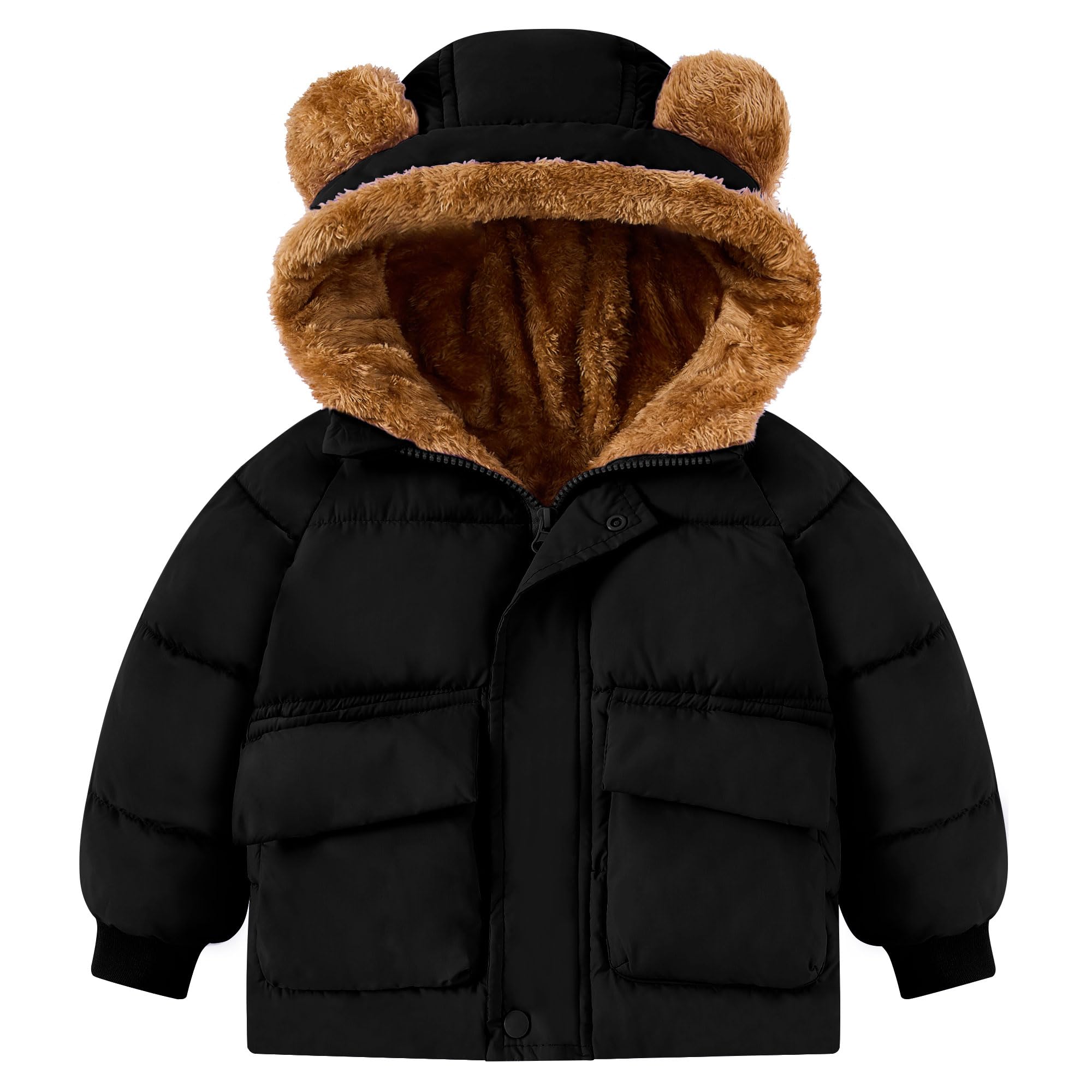 BFUSTYLE Baby Coat 6M-5T Winter Clothes Toddler Boy Girl Jacket with Hood