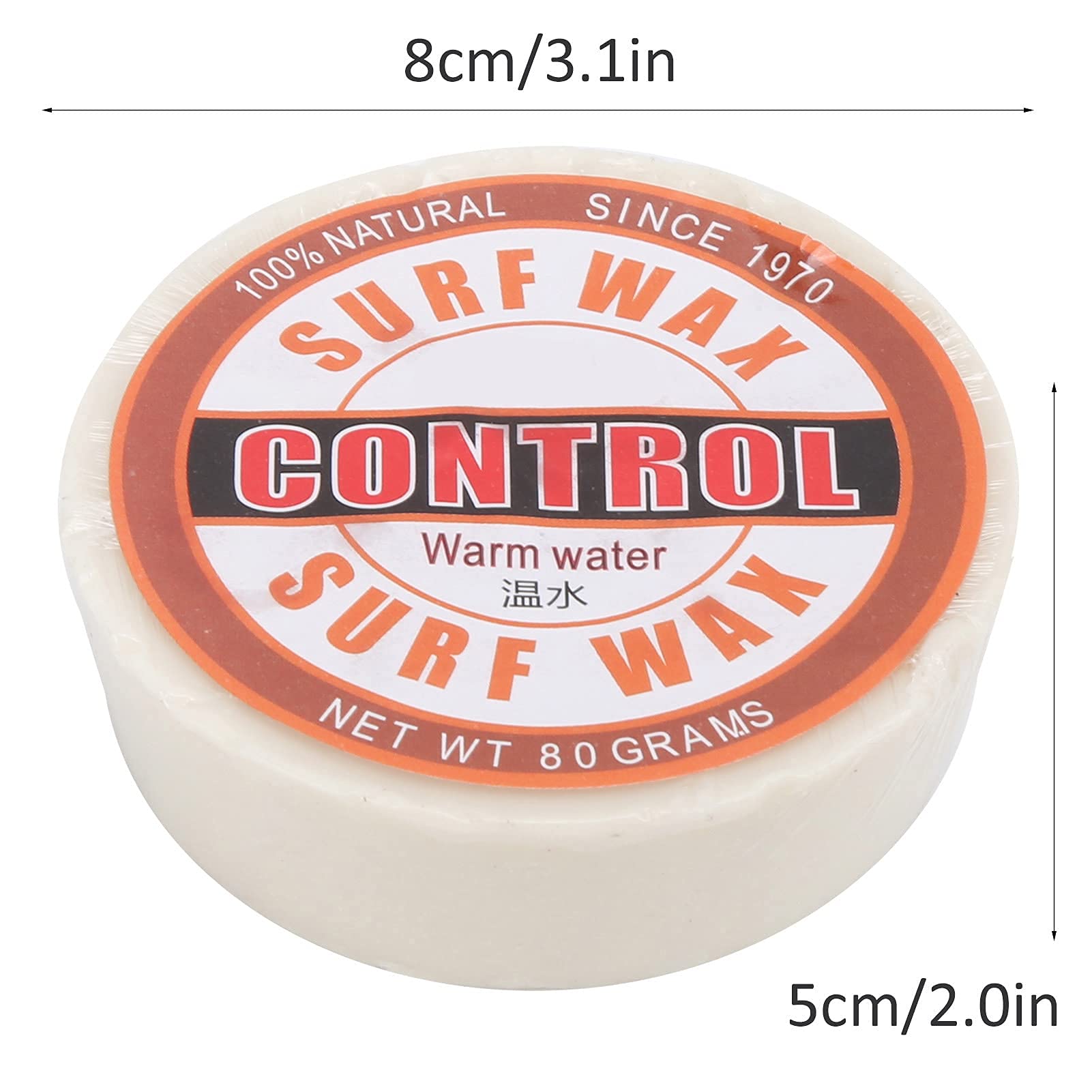 VGEBY Surf Wax Portable Antideslizante Parafina Surf Skateborad Wax Tabla de Surf Accesorio con Peine de Cera