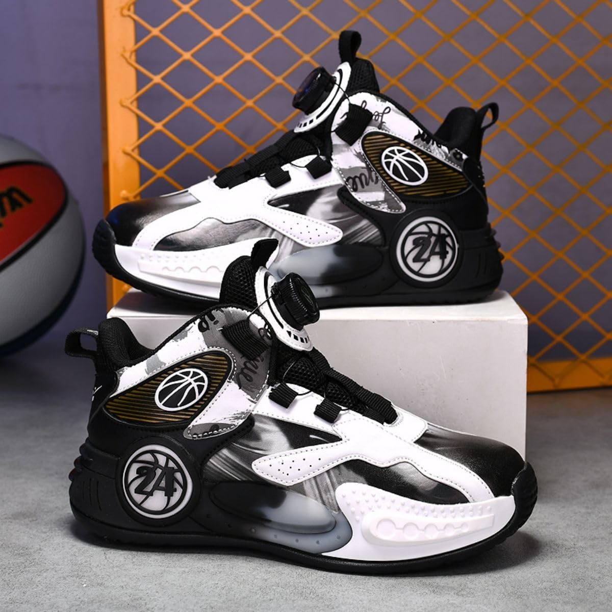 Scarpe da Basket per Bambini Scarpe da Basket per Ragazzi Scarpe da Basket per Ragazze Scarpe Sportive per Bambini Scarpe da Corsa Atletiche