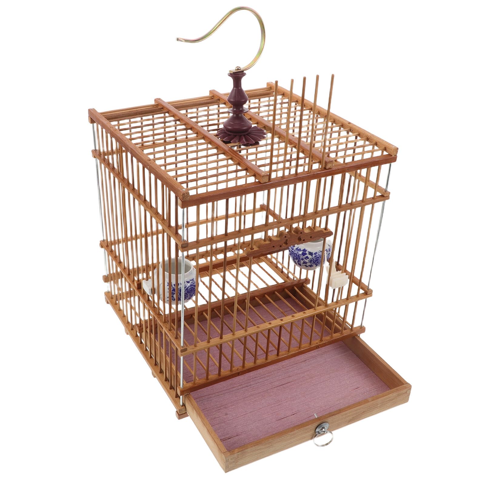 Cage à oiseaux en bambou Lurrose pour sublimer votre intérieur ou votre balcon