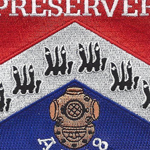 Vista 2 de USS Preserver ARS-8 - Parche de rescate y salvamento para barco