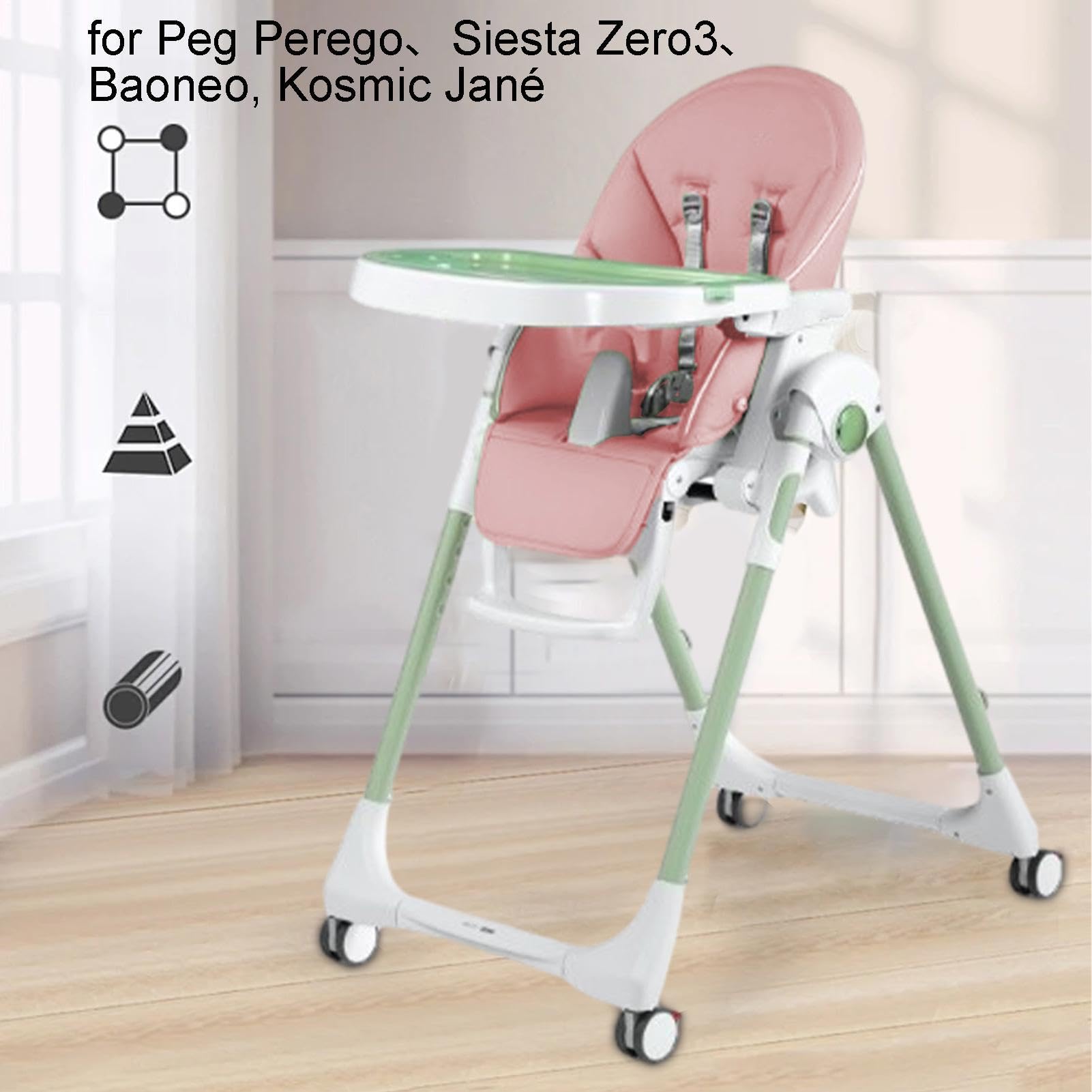 De Trona Infantil Cojín Asiento Impermeable Fácil | Cómodo Asiento Elevado Para Hijo Hija Sobrino Nieto Recién Nacido Pequeño Bebé Niños Hora De Comer Alimentación Comedor