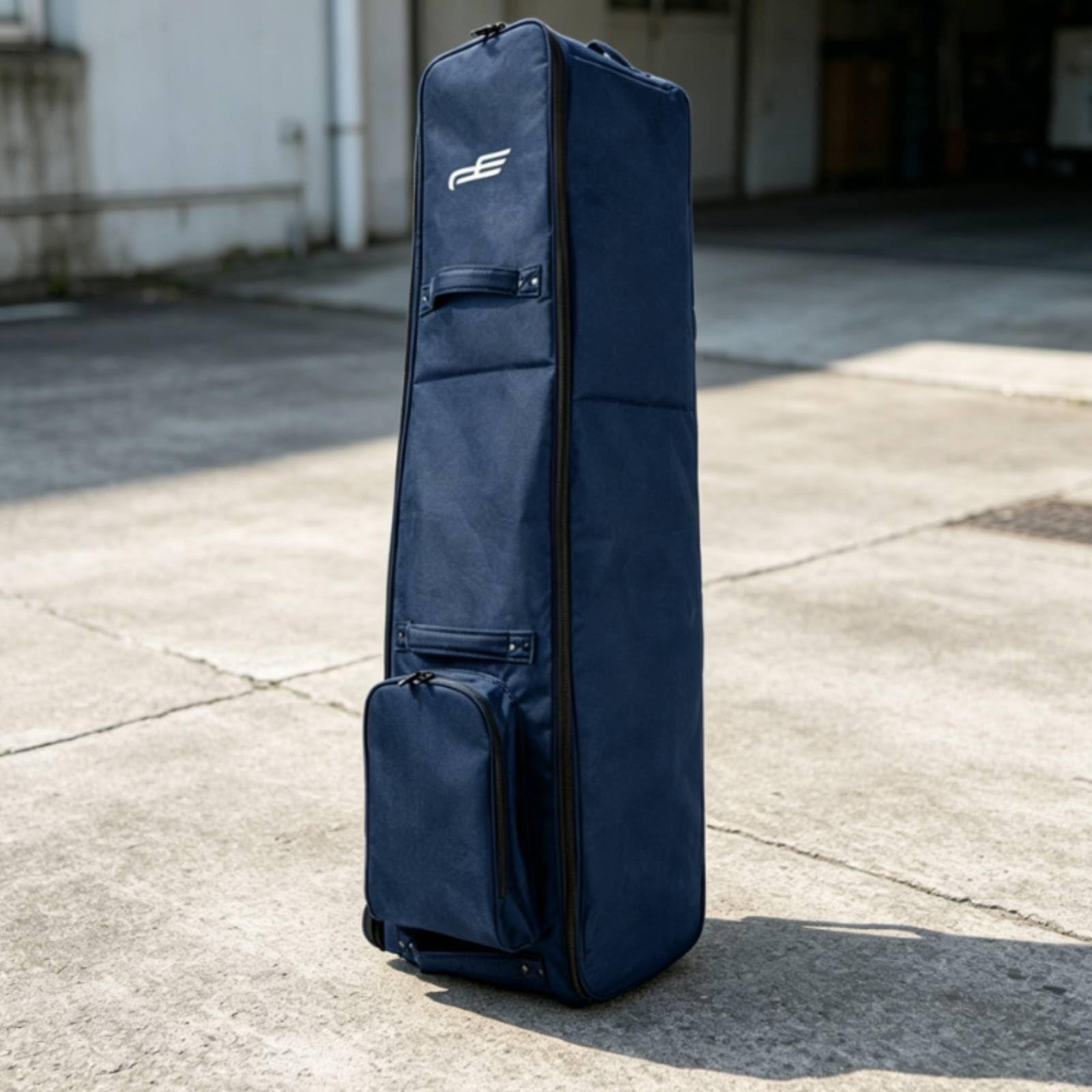 F Fityle Funda de Golf para Viaje Bolsa de Viaje Maleta Estuche Cubierta con Ruedas Suaves Estructura Plegable y Material para Uso Frecuente Adecuada para