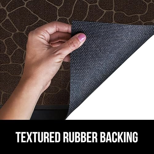 Miniatura 105 de Gorilla Grip WeatherMax - Tapete para todas las estaciones 100% impermeable, 23 x 35 pulgadas, goma natural, resistente a manchas y decoloración