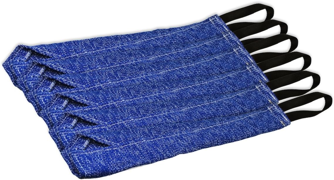 Dean & Tyler Bundle of 6 Bite Rags for Pets, French Linen, 24-Inch