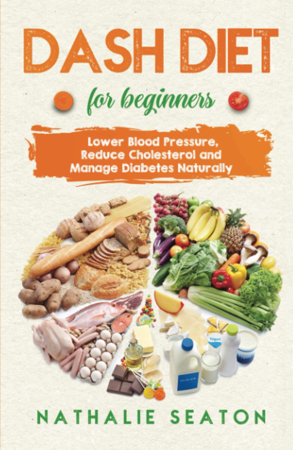 DASH DIET For Beginners: Lower Blood Pressure, Reduce Cholesterol and Manage Diabetes Naturally