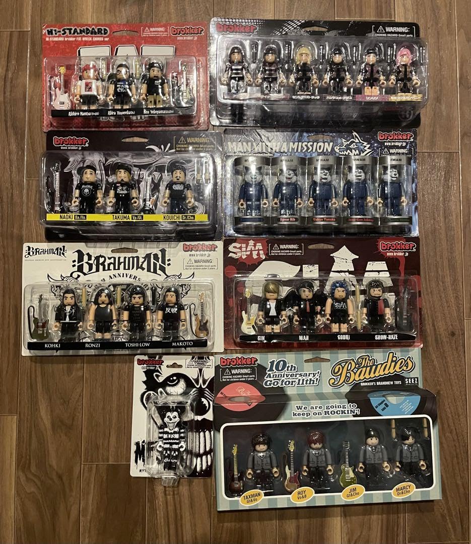 brokker THE BAWDIES(ザ・ボゥディーズ) ブロック フィギュア Amazon | brokker THE BAWDIES(ザ・ボゥディーズ) ブロック