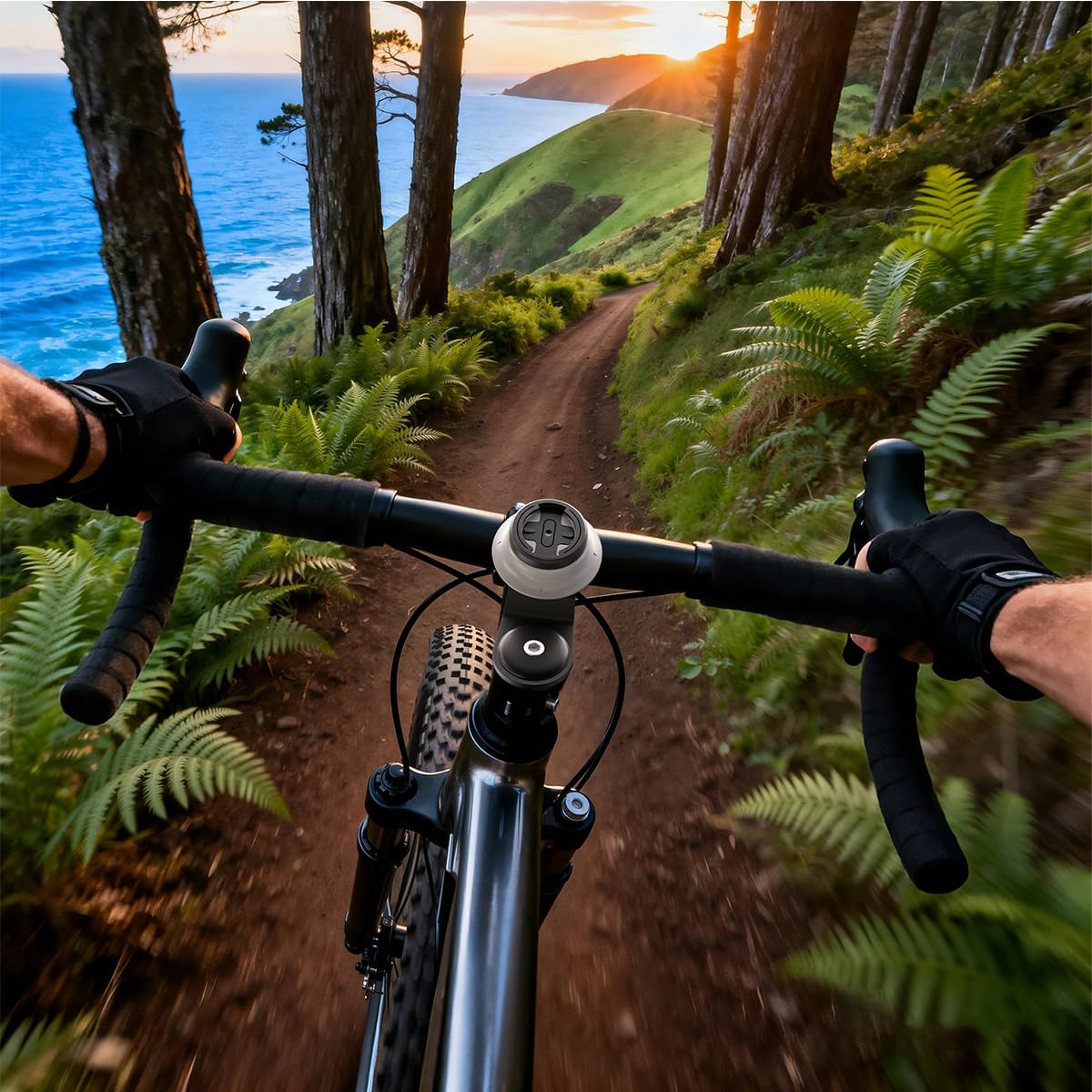 Bike Phone Mount Bundle with Secure Lock Case Compatible with iPhone 16 and Garmin-Style Interface Holder · Low-Profile · Ready for Every Ride image 5