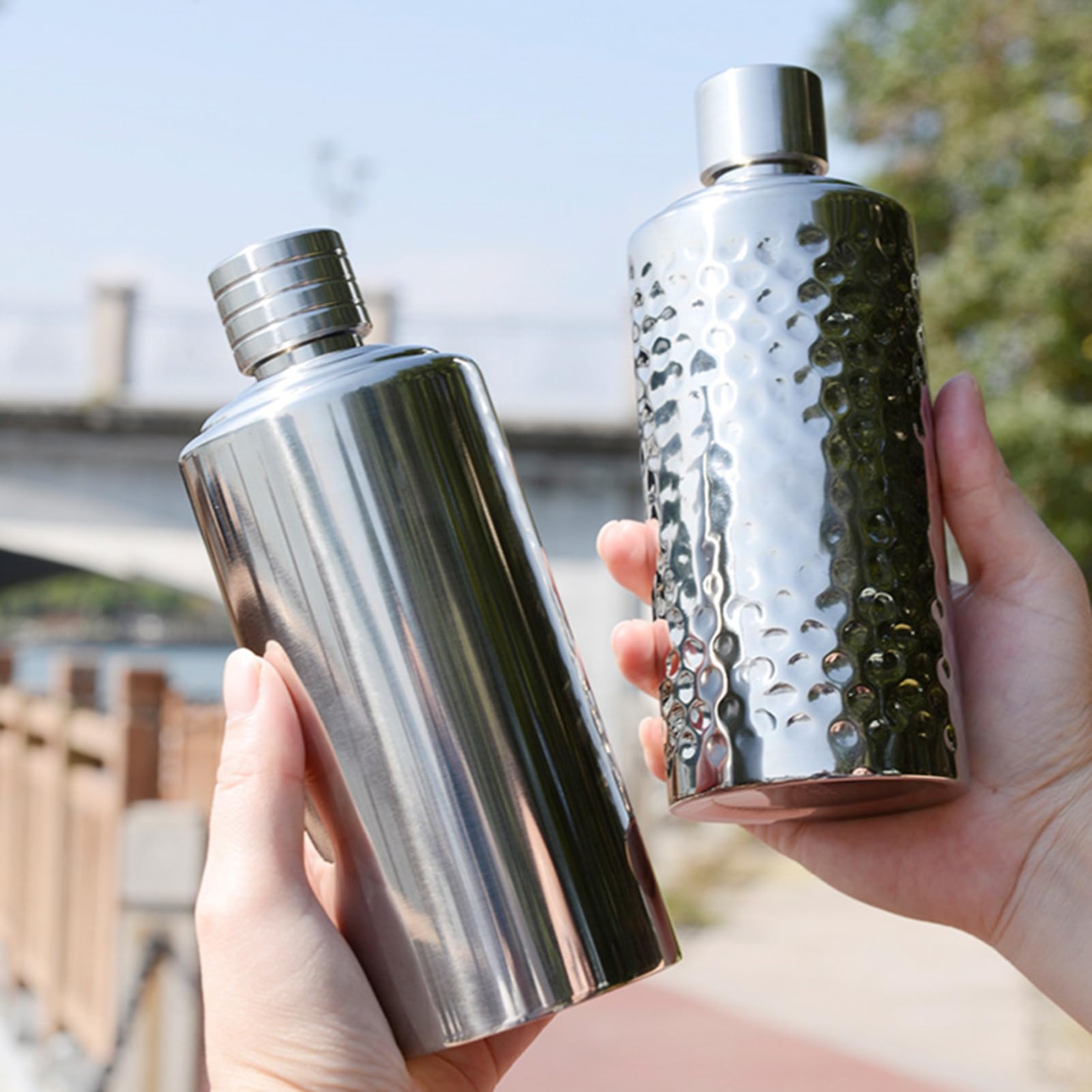 Flasque De Voyage étanche En Acier Inoxydable De 500 Ml, B