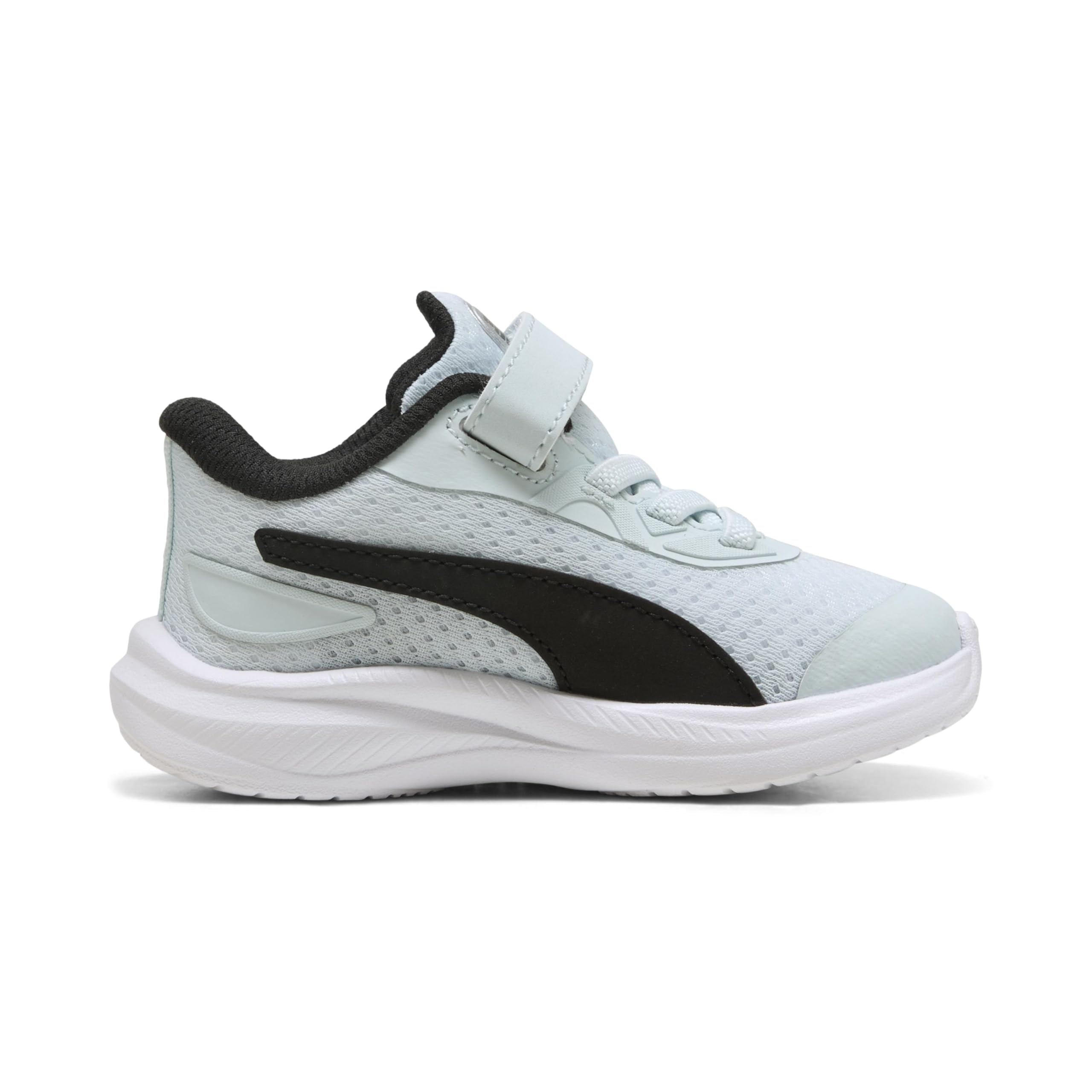 PUMA Skyrocket 2 AC+ INF, Sneaker Unisex bebé, Sea Glass Black-Speed Blue-Mint Melt, 25.5 EU