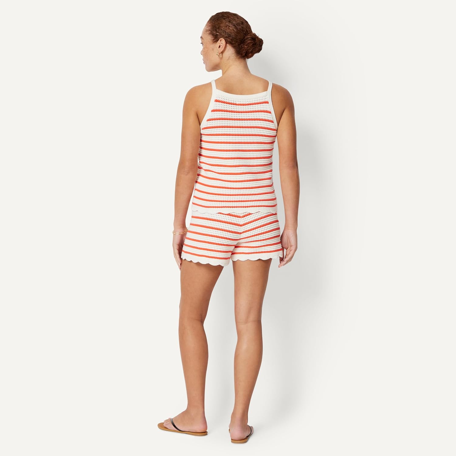 Amazon Essentials x Sofia Grainge Mommy & Me Cotton Crochet Sweaters & Tank Sets