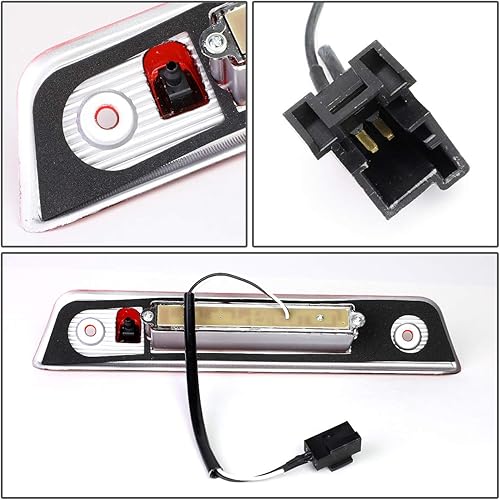 Miniatura 4 de DNA MOTORING 3BL-JLIR08-LED-RD - Luz de freno LED de tercera cola con lente roja compatible con Jeep Liberty 08-12