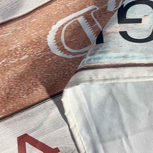 Miniatura 6 de Tapiz con citas inspiradoras para colgar en la pared, tapiz motivacional, palabras positivas, letras, refranes, tapiz rústico de granja para