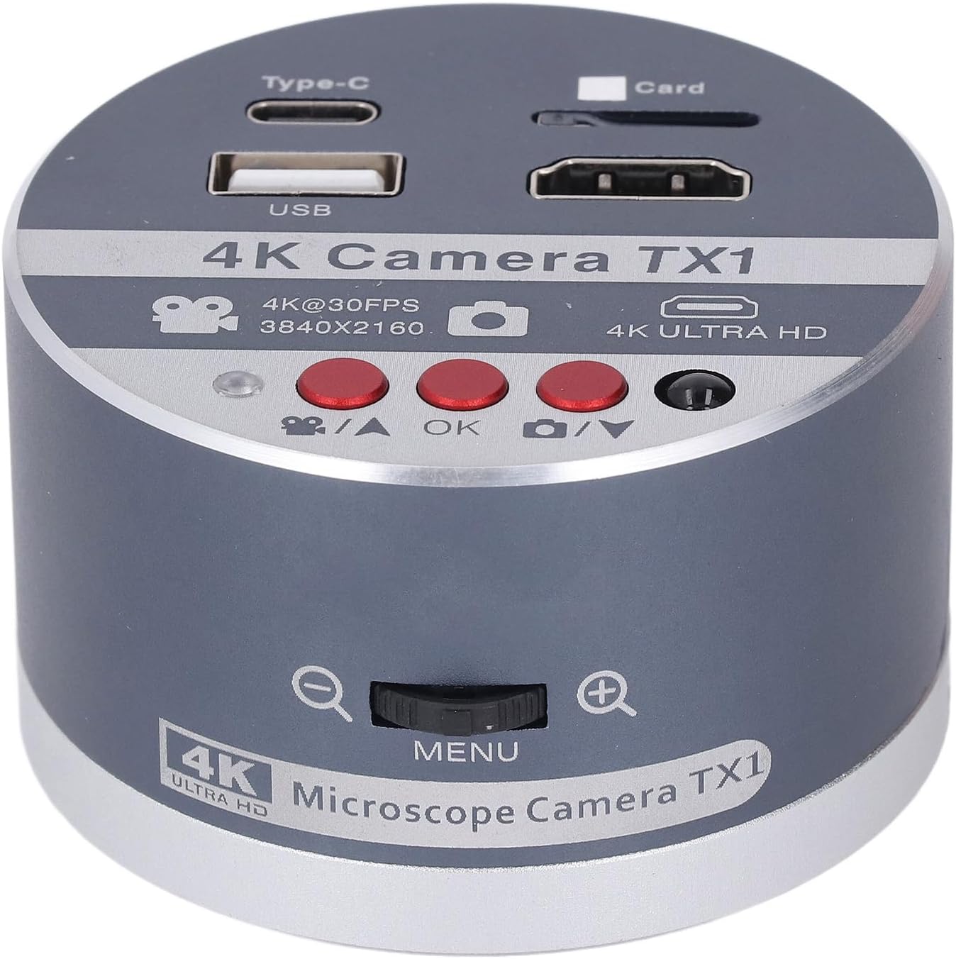 Amazon.com : 4K Compact Microscope Camera with 8X Magnification, CS ...