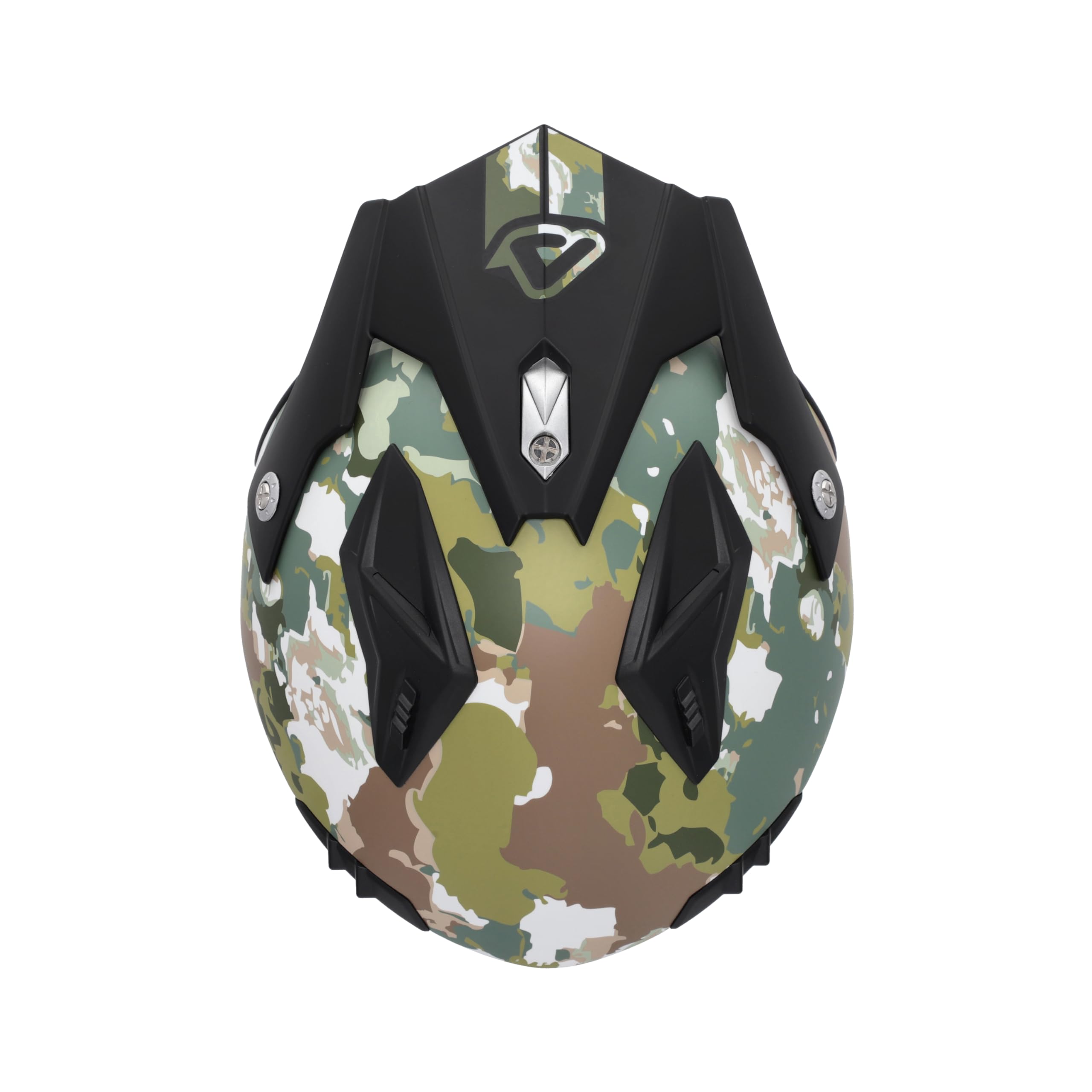 Casco Acerbis Helmet Jet Aria Trial 22.06 Camuflaje Verde Talla L