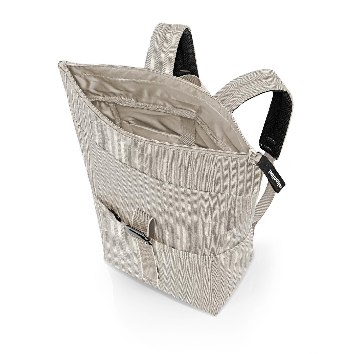 reisenthel rolltop backpack - urbaner und stylischer Rucksack, modernes Design, geräumiger Rucksack für Freizeit, Arbeitsweg und City-Trip
