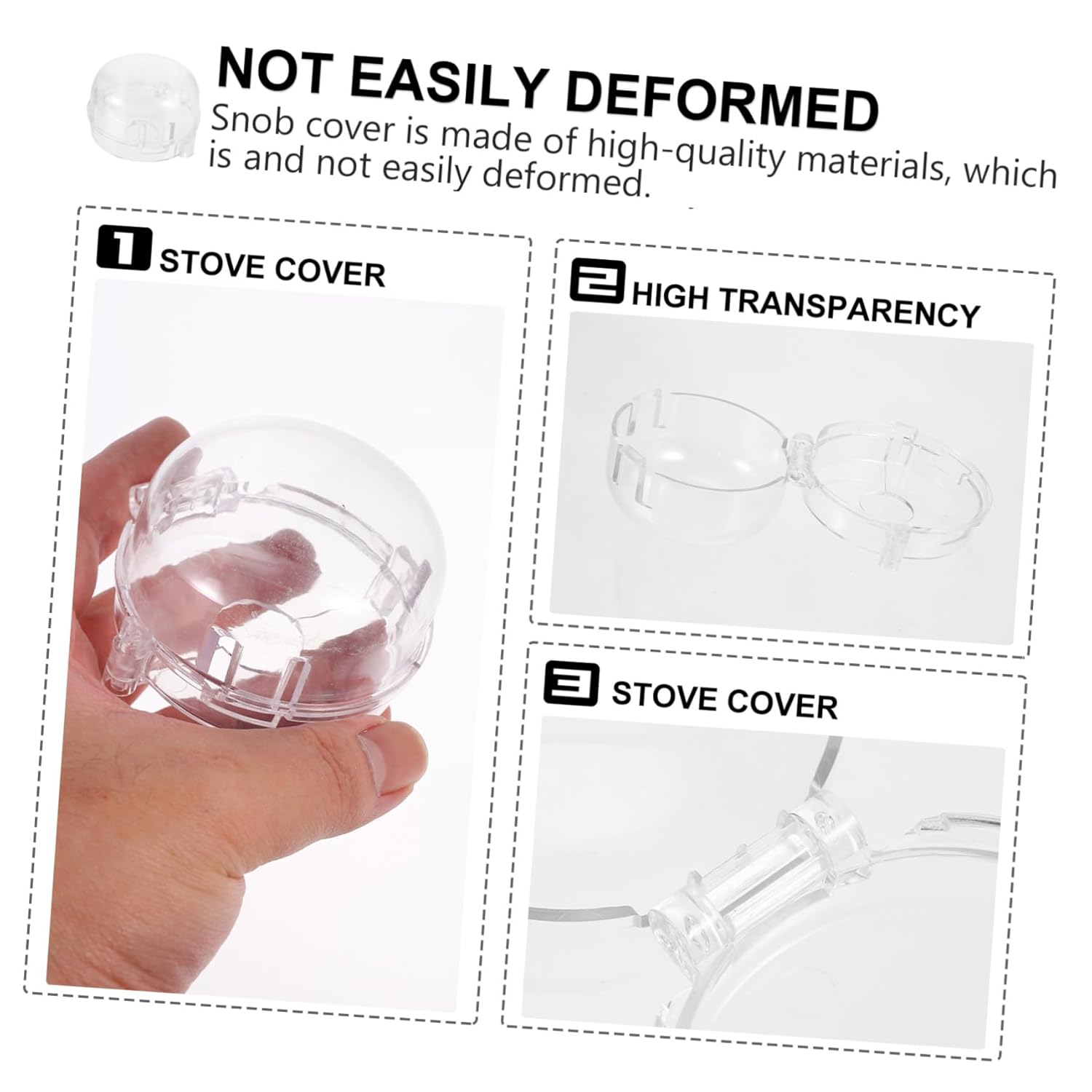 12pcs Oven Cover Boy Girl Safe Gas Stove Edge Protector Adhesive Stove Knob Safety Covers Kitchen Accessory