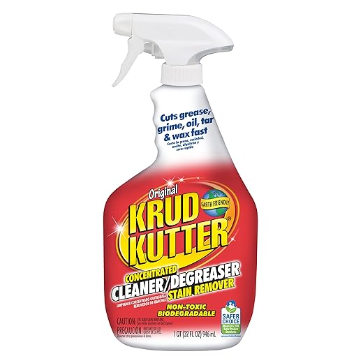 Krud Kutter KK326 Original Concentrated Cleaner/Degreaser Stain Remover Spray, 32 oz