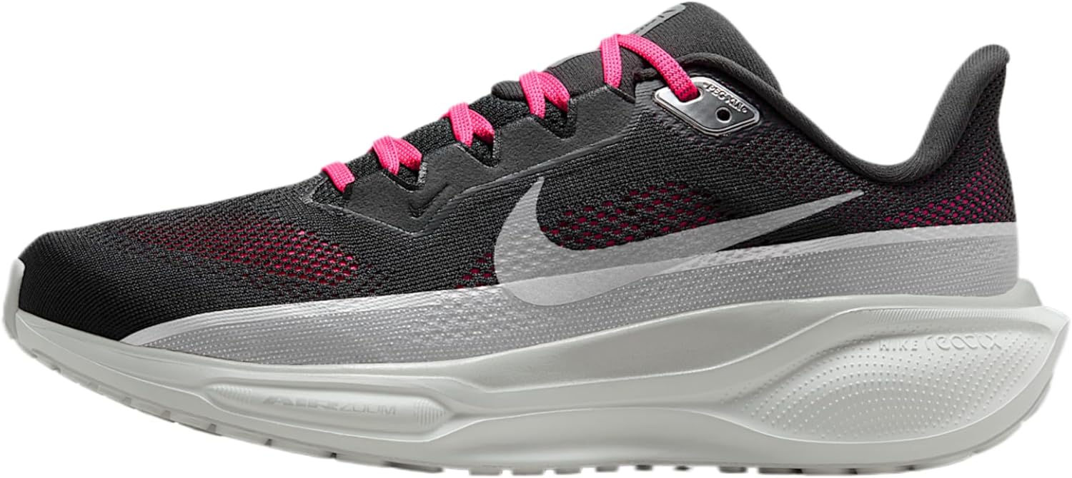 Nike Pegasus 41 SE Women's Road Running Shoes (Dark Smoke Grey/Hyper Pink/Photon Dust/Reflect Silver) Size 7.5