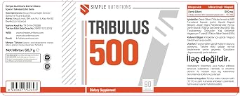 Simple Nutritions Demir Dikeni İçeren Takviye Edici Gıda 500 mg 90 Kapsül