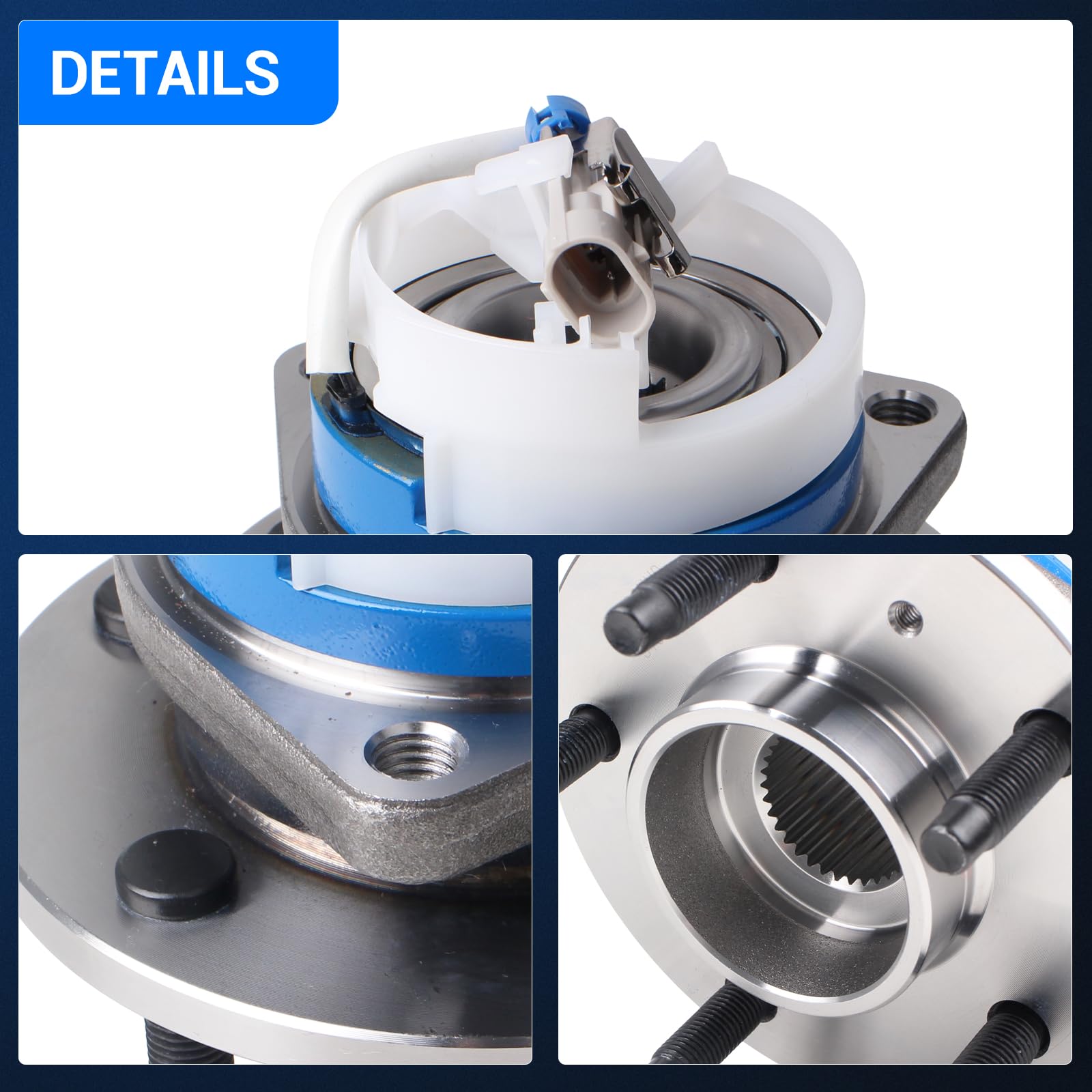 Amazon.com: Autoround 513121 Front Wheel Hub Bearing Assembly Fit