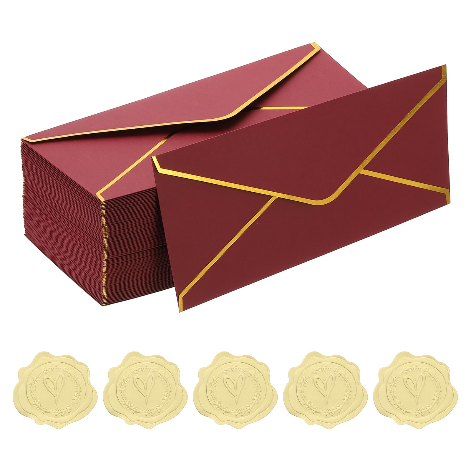 PATIKIL #10 150GSM Pretty Business Mailing Envelopes