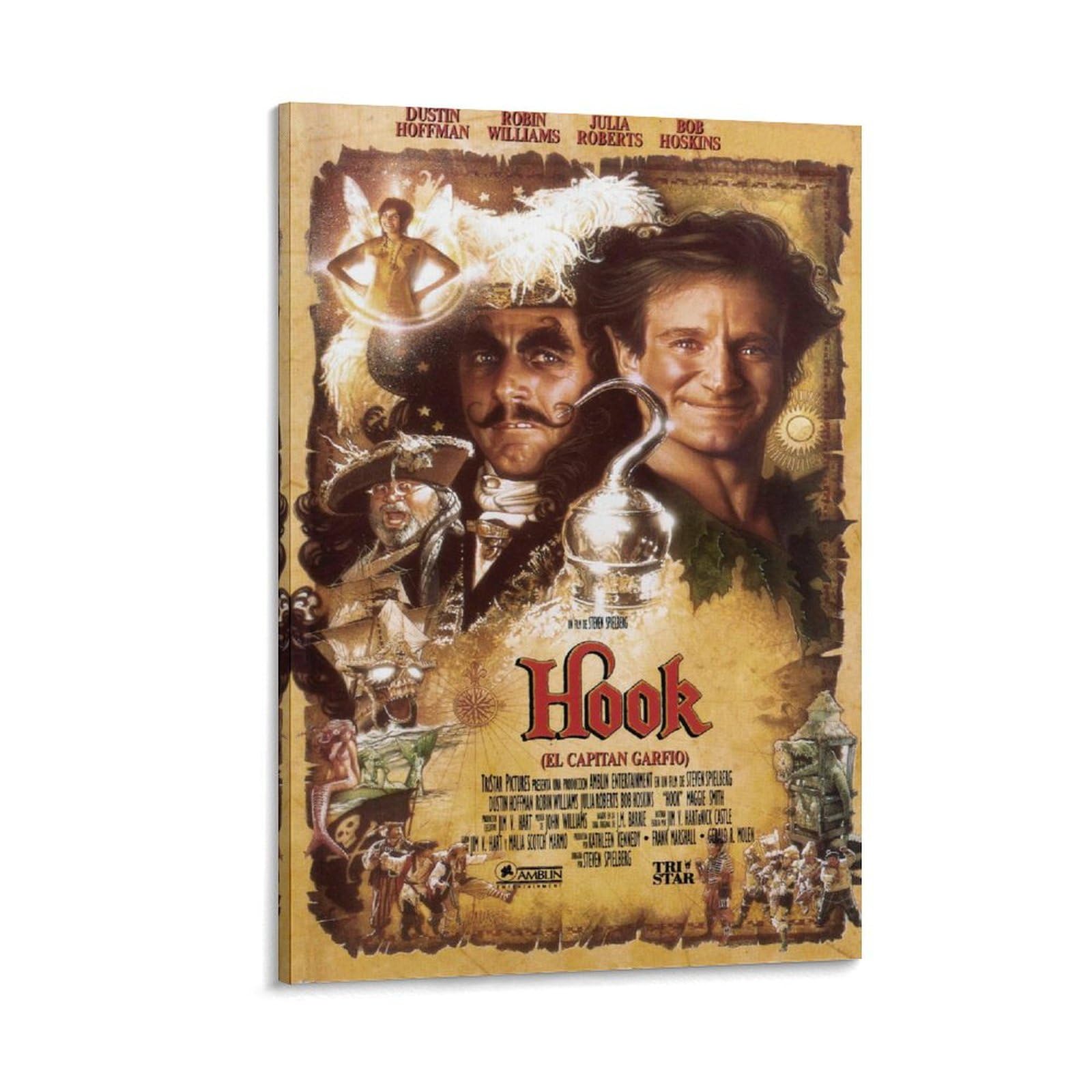 Amazon.com: Hook 1991 Comedy Movie Posters Classic 90s Vintage