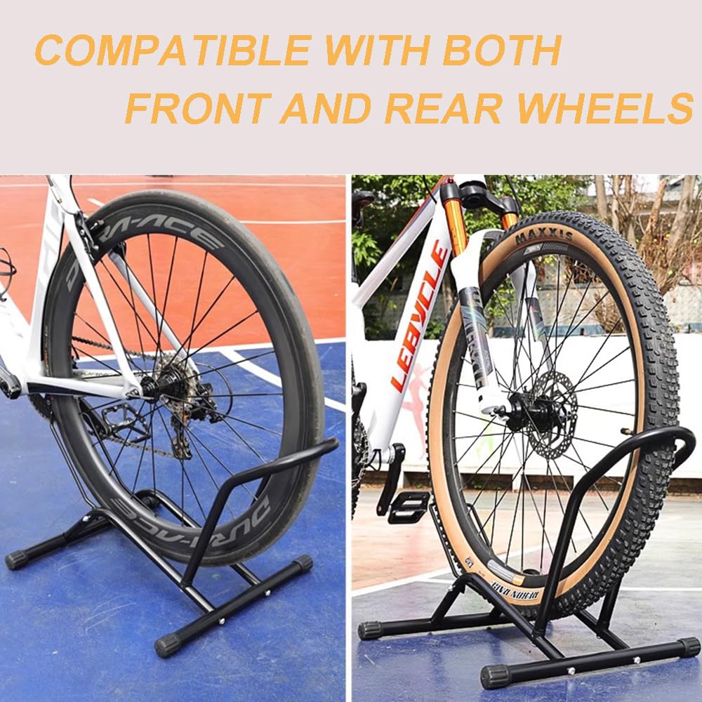 Support de vélo, support réglable pour rangement et stationnement de vélos, y compris électriques