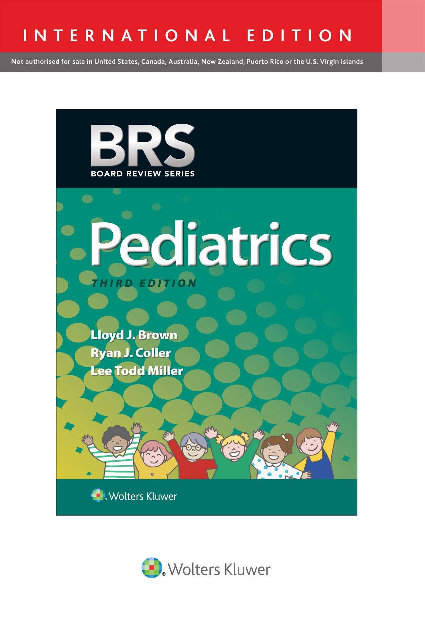 BRS Pediatrics by Dr. Lee T., MD Miller (Paperback Book)