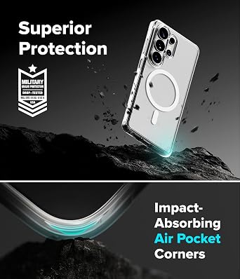 Ringke for Samsung Galaxy S26 Ultra Case [Fusion Magnetic Matte Clear]