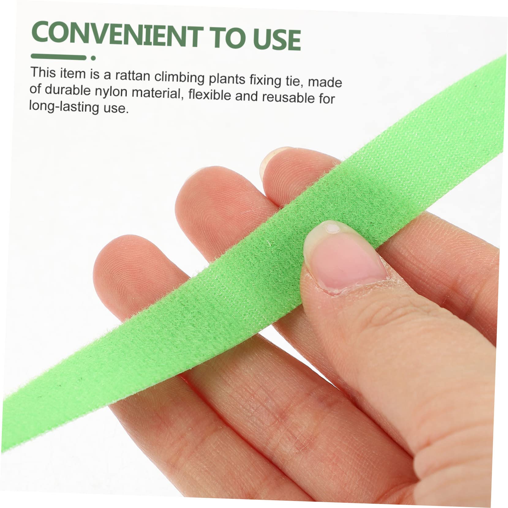 BESTonZON 4 Set Fissaggio per Piante Legacci Resistente per Giardinaggio per Sostenere E Rami Condizioni Atmosferiche Avverse Flessibile E Riutilizzabile 4 * 4