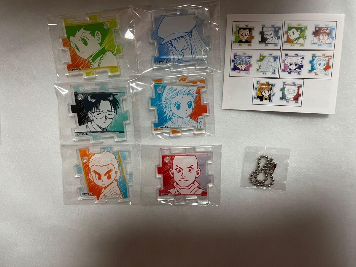 ハンターハンター アクリルパズル ウイング 冨樫義博展 つながる