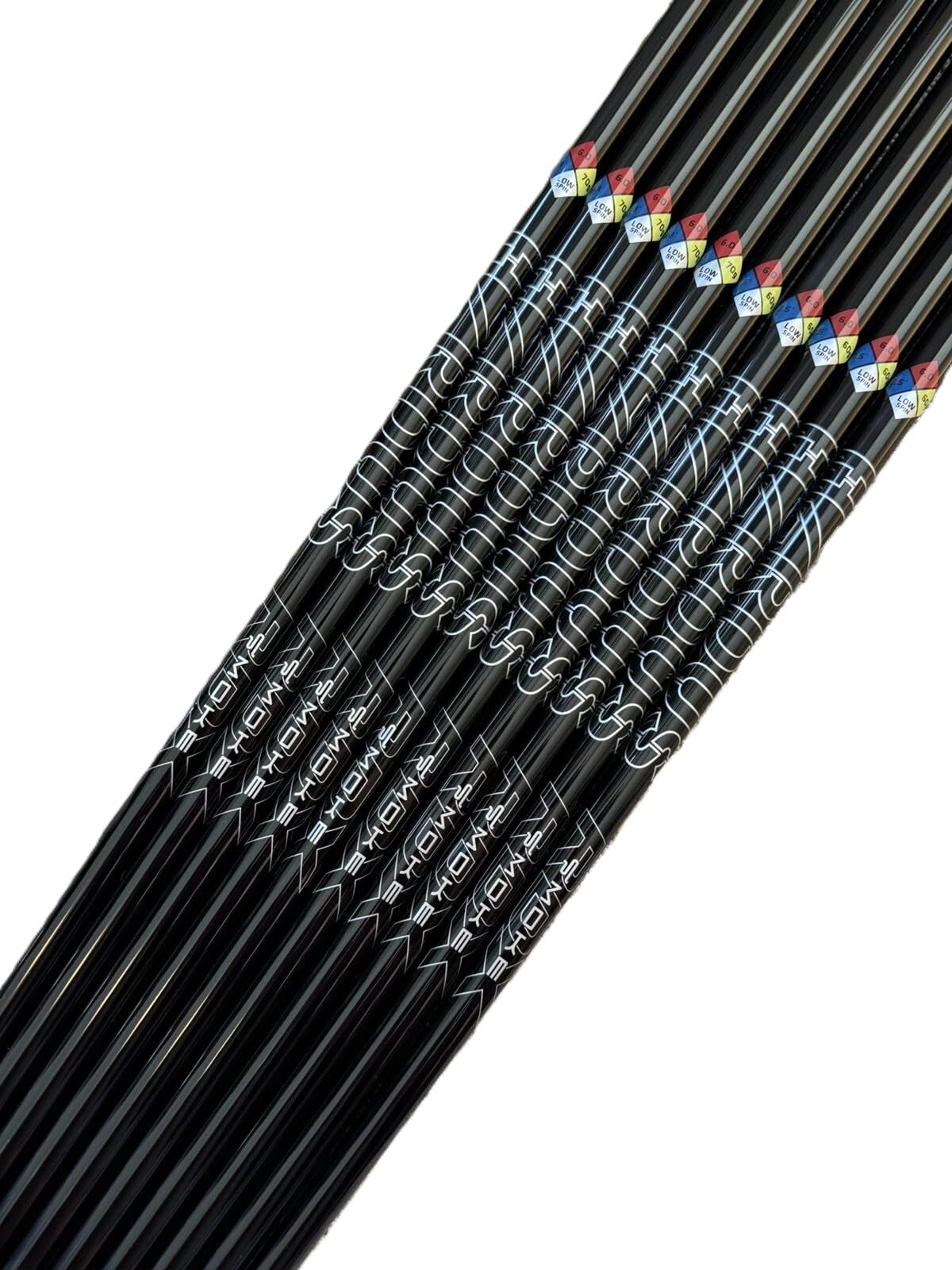 Old Town Golf HZrdus Smoke RDX Black Driver/Fairway Golf Shaft (Choose Flex and Compatible Adaptors) (70 gram Extra Stiff 6.5, Taylormade (SLDR - Current))