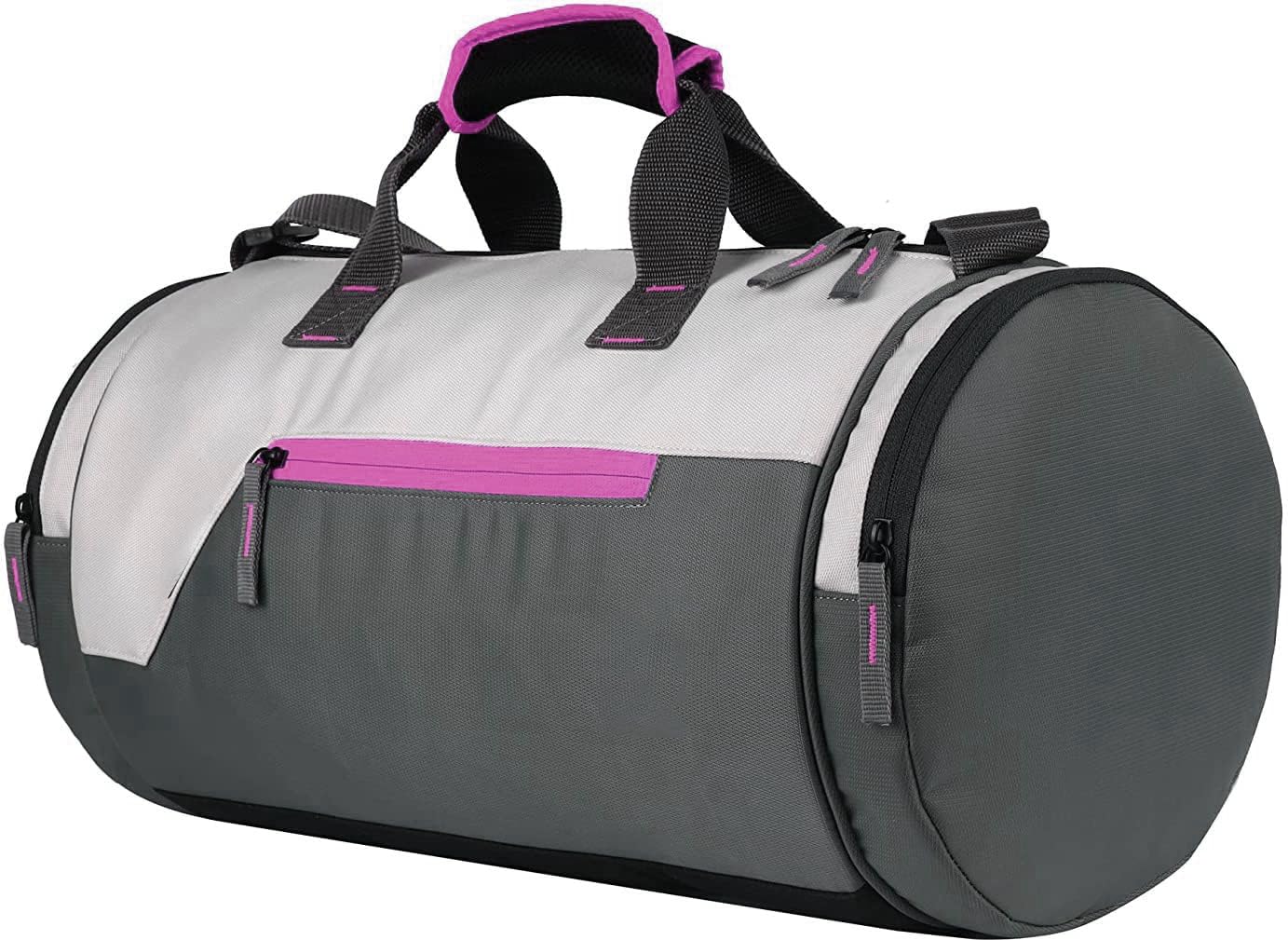 Duffel Shoulder Gym Bag - Easy to Carry Gym Bag 30 LTR | Premium Sports Gym Bag | Adjustable Shoulder Bag for Men Women (Gym Bag, Pink, Mediu)-image-32