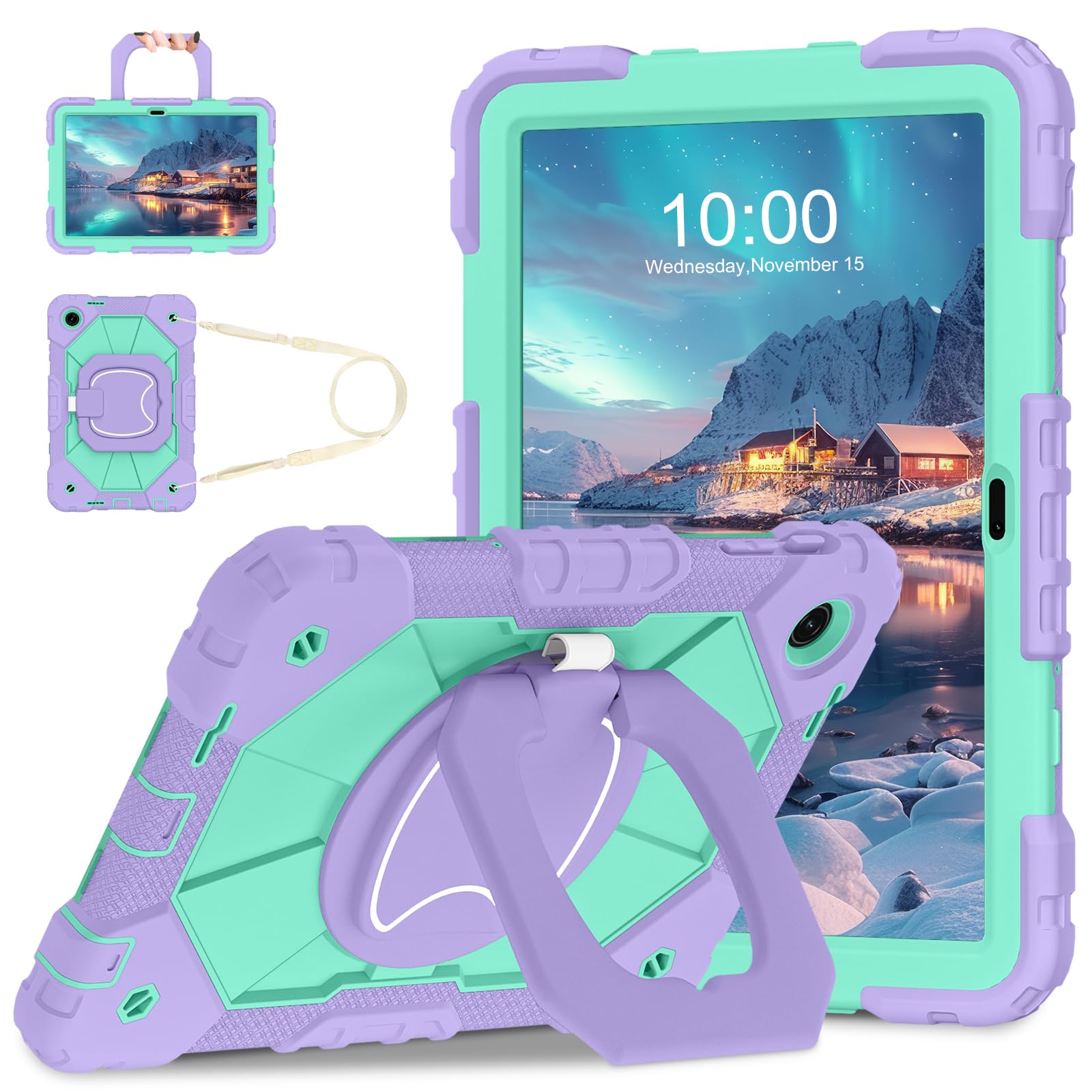 WESOROL Case for T-Mobile Revvl Tab 2 10.1 inch Shockproof Cover 2025 | Heavy Duty Drop-p…