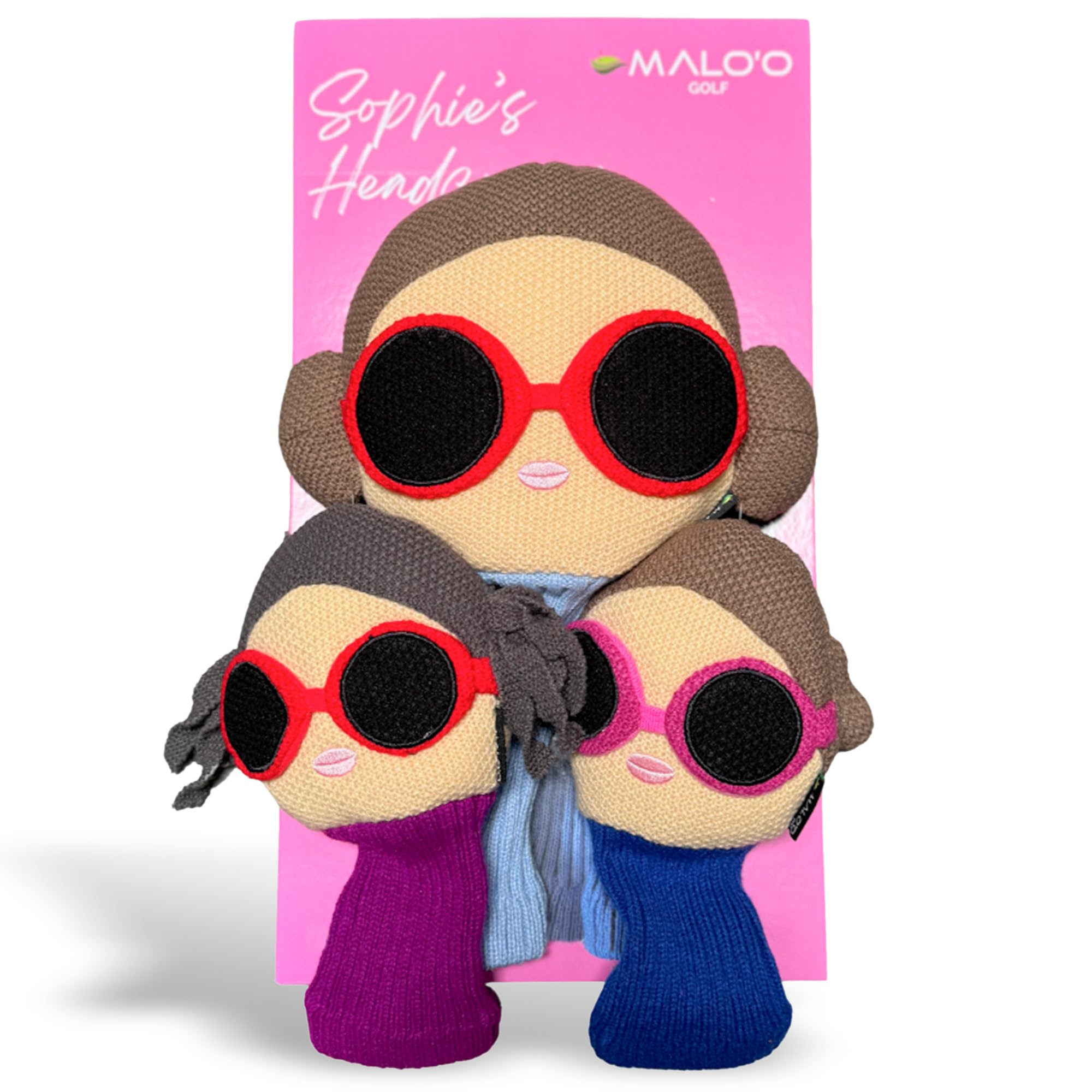 Sophie's Headcovers for Women Golfers | Stylish & Durable Golf Club Headcovers for Drivers, Fairway Woods, Hybrids - Feminine Designs, Premium Protection