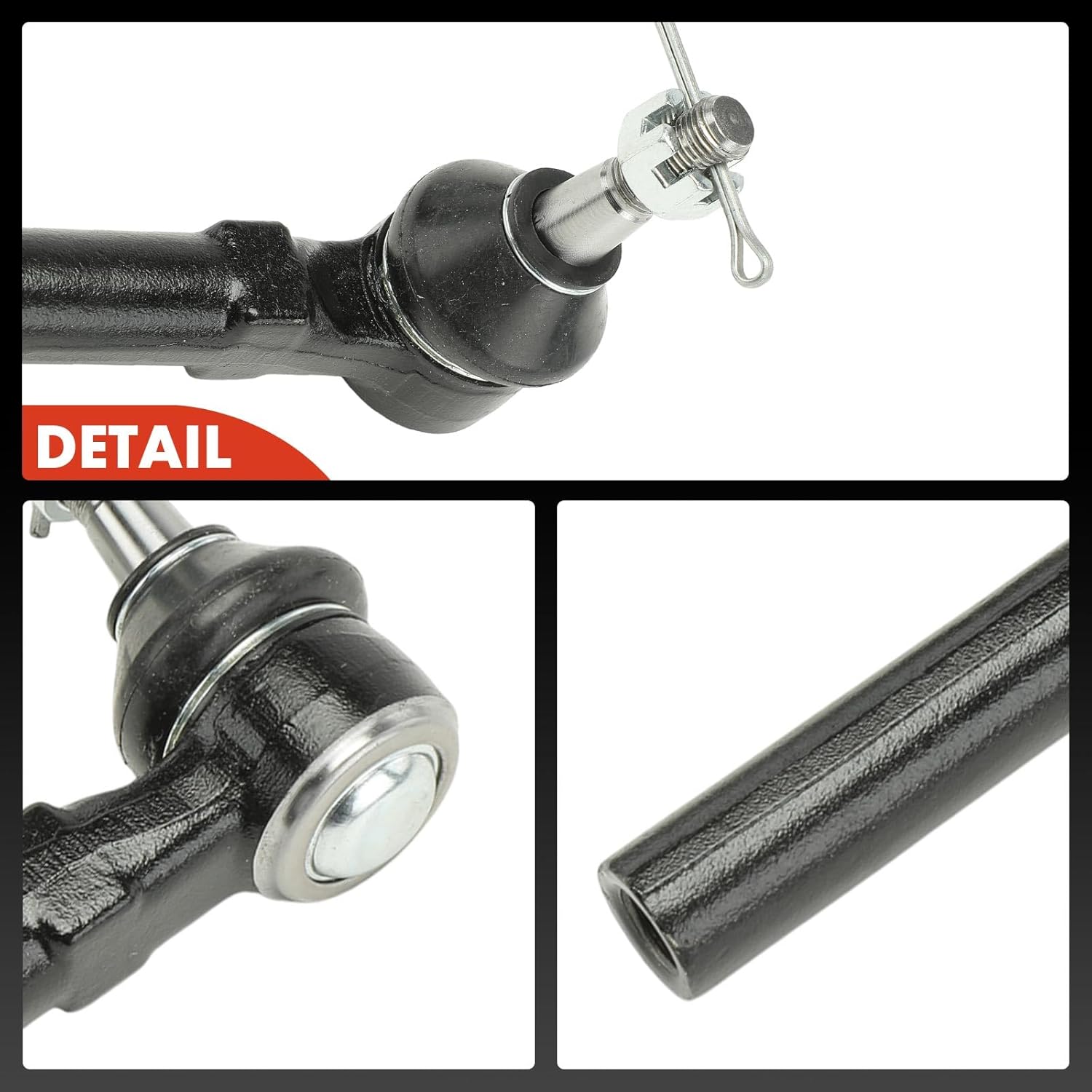 A-Premium 2 x Front Outer Tie Rod Ends, Compatible with Dodge Grand Caravan 2008-2020 & Chrysler Town & Country 2008-2016 & Volkswagen Routan 2009-2014 & Ram C/V CV 2012-2015