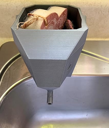 Miniatura 6 de Jumbo Gray Elephant Cutlery Sponge Holder Dish Drain 3D Printed Dishwasher Drainer - Jungle Animal Kitchen